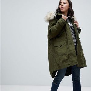 ASOS oversized parka